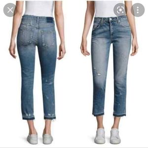 A M O Babe Rosebowl Jeans